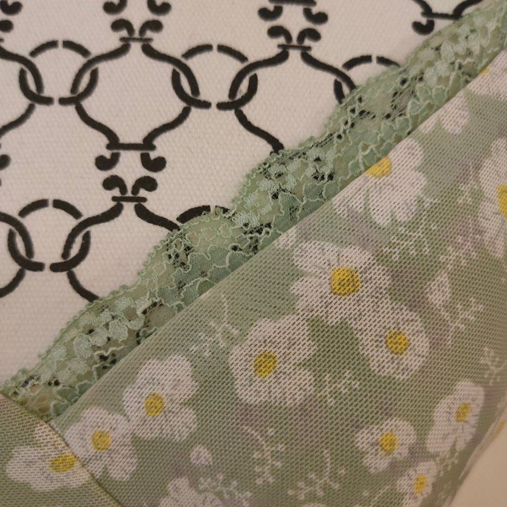 Green floral crop top - Picture 4 of 11